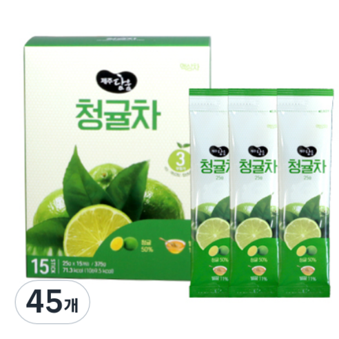 제주담움 청귤차스틱, 25g, 15개입, 3개