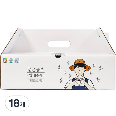 젊은농부 양배추즙, 3000ml, 18개