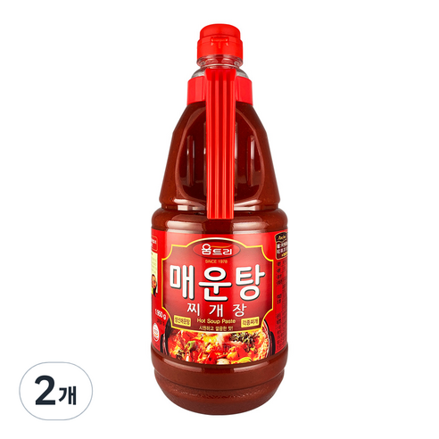 [움트리] 매운탕 찌개장, 1.95kg, 2개