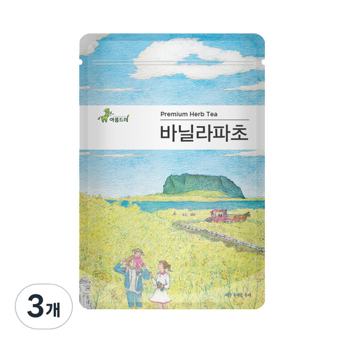 아름드레 삼각티백 바닐라파초, 1.5g, 25개입, 3개