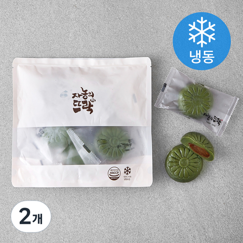 자농의뜨락 쑥앙꼬절편 5개입 (냉동), 325g, 2개
