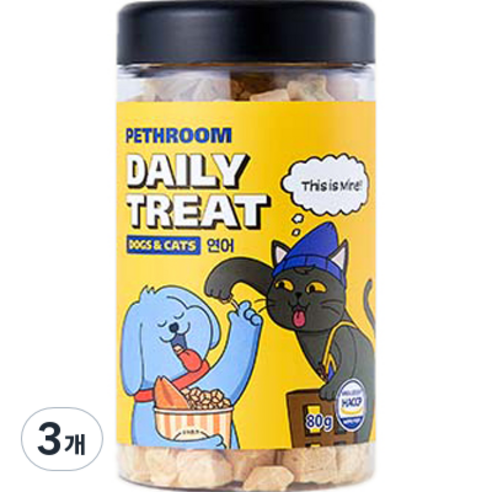 페스룸 반려동물 데일리 트릿 80g, 3개