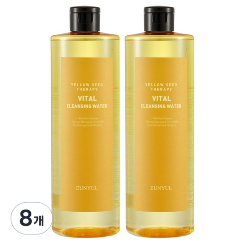 은율 옐로우씨드 바이탈 클렌징워터, 500ml, 8개