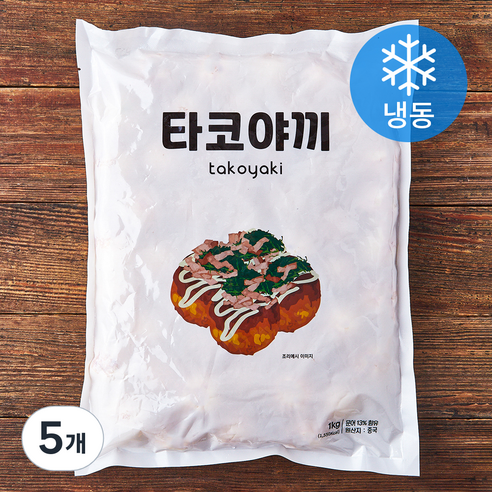 이안 타코야끼 (냉동), 1kg, 5개