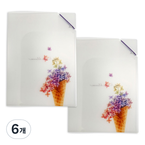 랑캣몰 메르시블룸 투포켓 파일, 수국, 6개