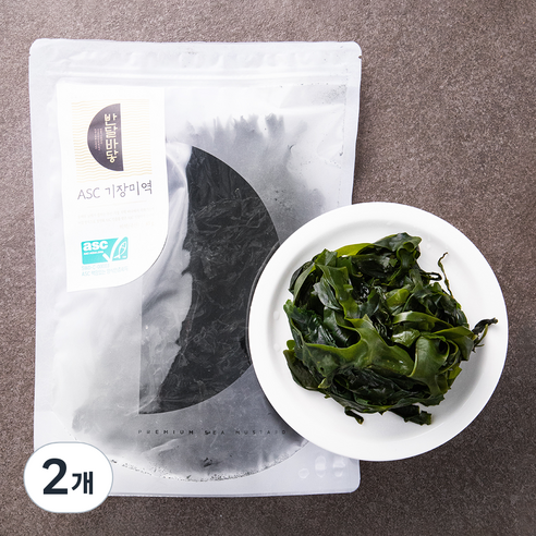 반달바닿 ASC 기장미역, 2개, 85g