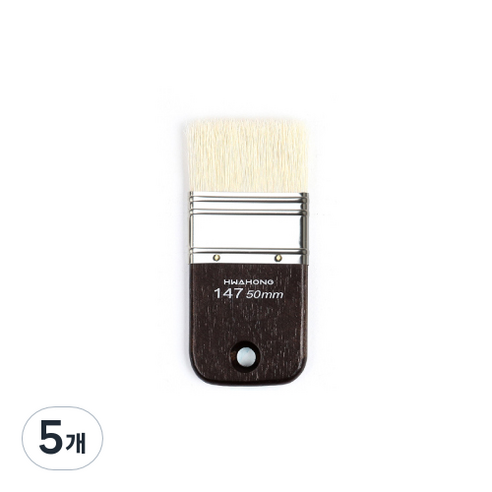 화홍 배경용 붓 147, 50mm, 5개