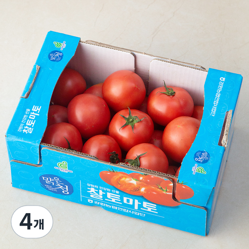 강원 맑은청 찰토마토, 3kg, 4박스