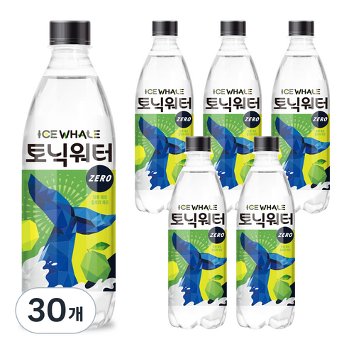 광동제약 아이스웨일 토닉워터 제로, 500ml, 30개