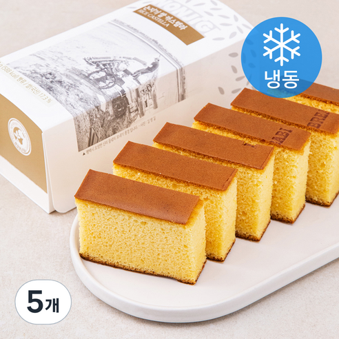 바비브레드 논지기 쌀 카스테라 (냉동), 200g, 5개