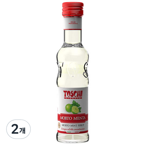 토스키 모히또민트 시럽, 2개, 250ml
