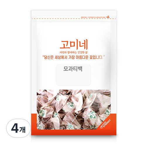 고미네 모과티백, 1g, 50개입, 4개