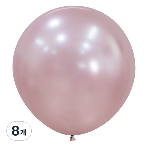 셈퍼텍스 풍선 60cm, 실크 핑크블로썸, 8개