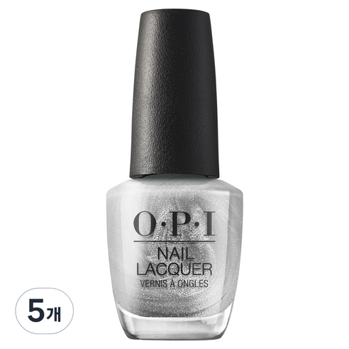오피아이 네일락커 매니큐어 HRP01, HRP01 Go Big or Go Chrome, 5개, 15ml