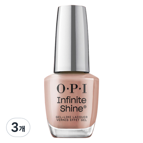 오피아이 인피니트 샤인 젤 라이크 매니큐어, ISL A15 DULCE DE LECHE, 15ml, 3개