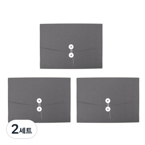 페이퍼리안 A4 재생지 프레젠테이션 폴더 세트 3p, 스톤, 2세트