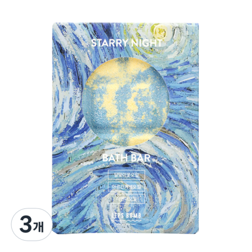 랩스밤 입욕제 스테어리나잇, 200g, 3개