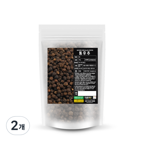 건강스토리 통흑후추, 300g, 2개
