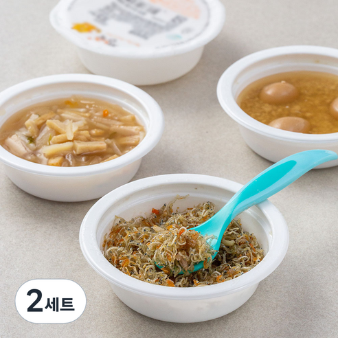 짱죽 반찬 D세트 (12~15개월부터), 잔멸치캐슈넛볶음 40g + 돈다짐육조림반찬 100g + 잔새우김자반 12g + 무감자조림 100g, 252g, 2세트