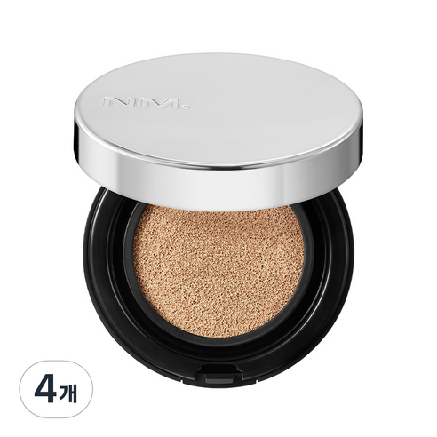 네이밍 레이어드 핏 쿠션 파운데이션 12g SPF50+ PA+++, 21Y, 4개