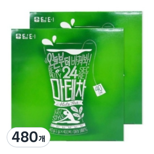 담터 마테차, 1g, 40개입, 12개