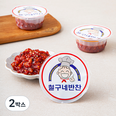 철구네 특오징어젓 3개입, 180g, 2박스