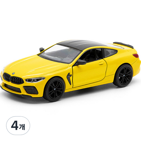 킨스마트 BMW M8 Competition Coupe 피규어 랜덤발송, 4개