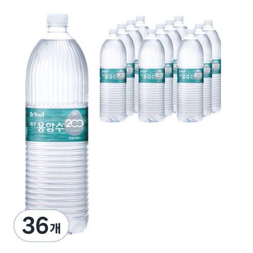 오리온 닥터유 제주용암수 음료, 2L, 36개