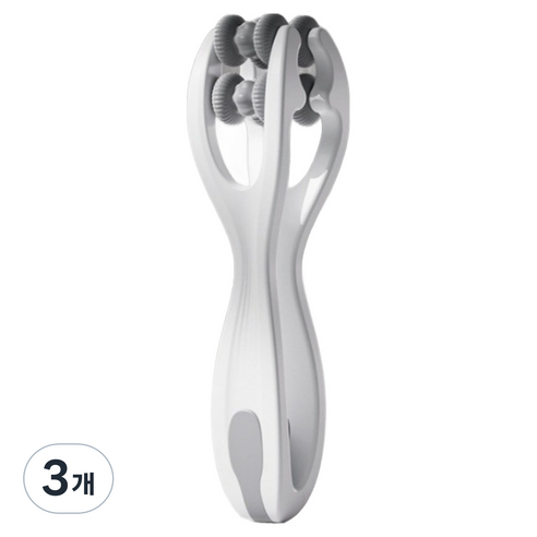 헬돈 손가락 마사지기, 3개, 화이트