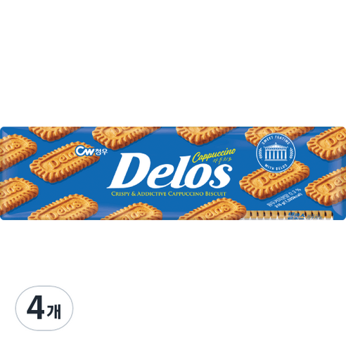 청우식품 델로스 카푸치노, 315g, 4개