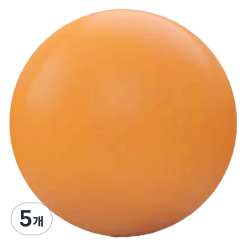 비투윈 마사지볼 65mm, 오렌지, 5개