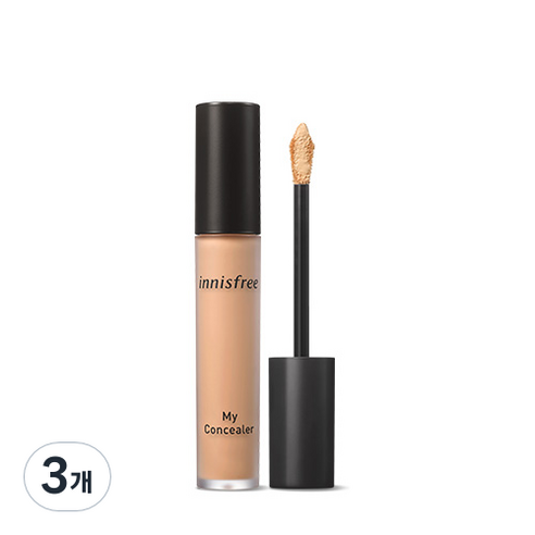 이니스프리 마이 컨실러 다크서클 커버 7g, 피치 베이지, 3개