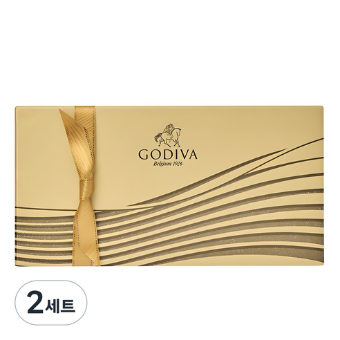 고디바 하트 오브 골드 초콜릿 8종 세트, 80g, 2세트