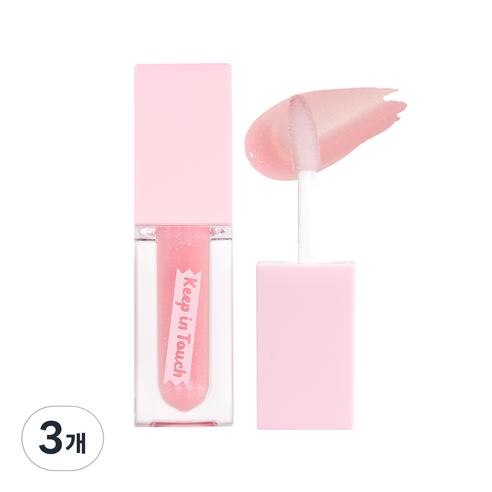 키핀터치 젤리 립 플럼퍼 틴트, 스파클링에이드, 3.5g, 3개