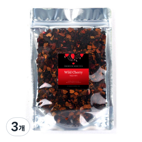 아름드레 블렌딩 허브차 와일드체리, 60g, 1개입, 3개