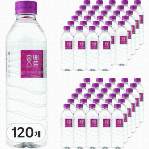 몽베스트 생수, 500ml, 120개
