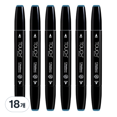 신한 터치 트윈마카 MARINE BLUE 62, 1색, 18개