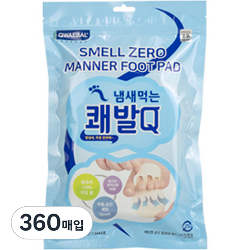 발냄새 먹는 쾌발Q, 6팩