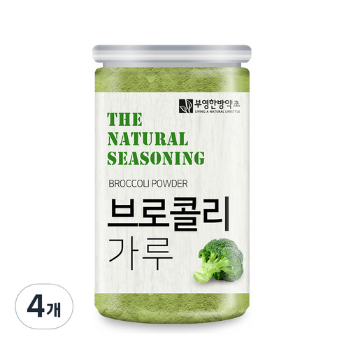 부영한방약초 브로콜리 가루, 140g, 4개