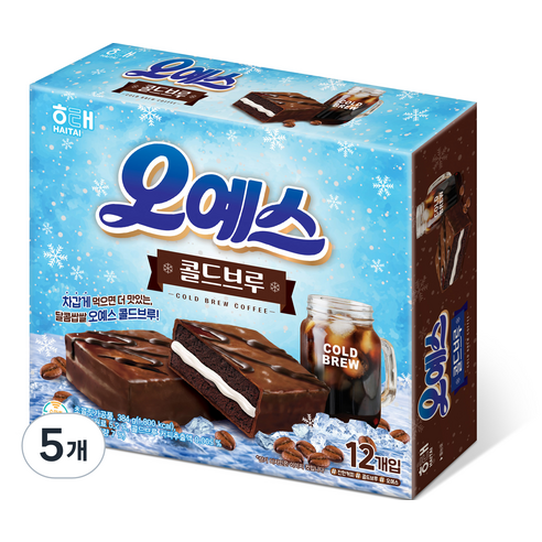 오예스 콜드브루 12p, 384g, 5개