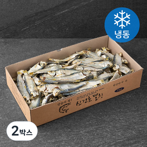 신건호멸치 국산 상급 국물용 햇 디포리 (냉동), 1kg, 2박스