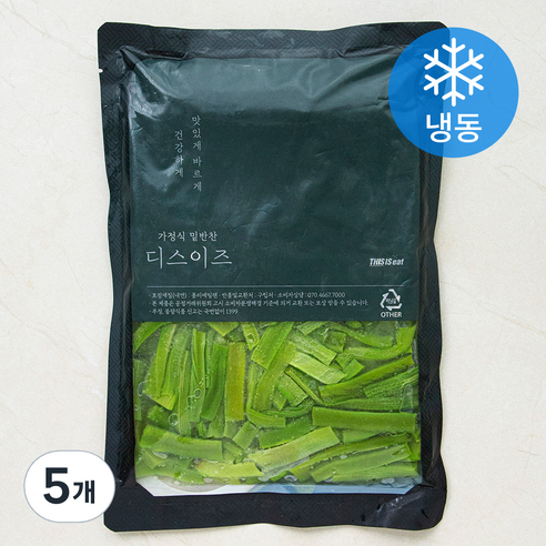 디스이즈 손질궁채 (냉동), 500g, 5개