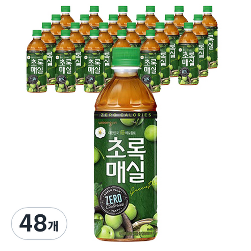 초록매실 제로, 500ml, 24개