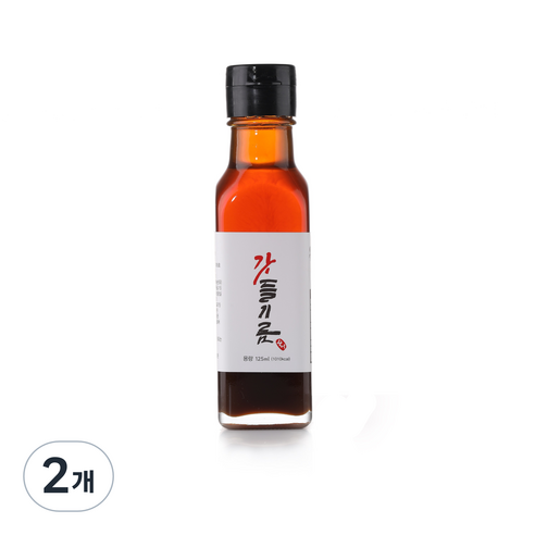 순애할매농산 갓들기름, 125ml, 2개