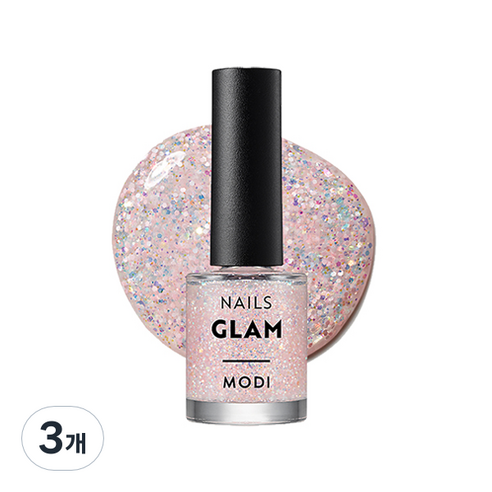 에뛰드 모디 글램 네일즈 9ml, 110호 펄온펄, 3개