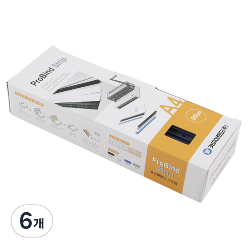 카피어랜드 프로바인드 스트립 10mm 20p, PROBIND STRIP, 6개