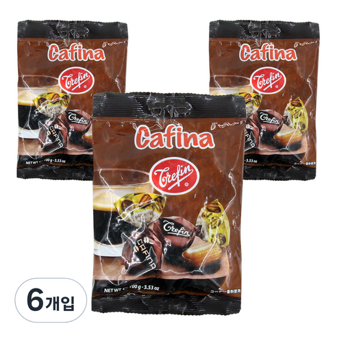 코스트코 벨기에 커피사탕, 100g, 6개