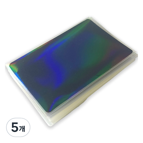 리코즈 홀로그램 포토카드 슬리브 50p, 03 홀로그램, 5개