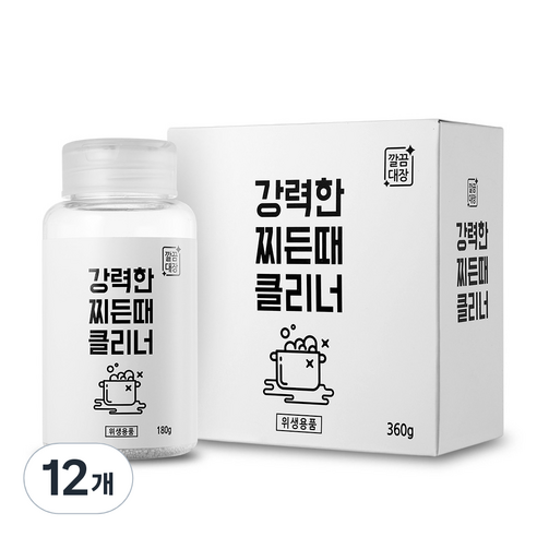 깔끔대장 찌든때클리너 2p, 360g, 6개