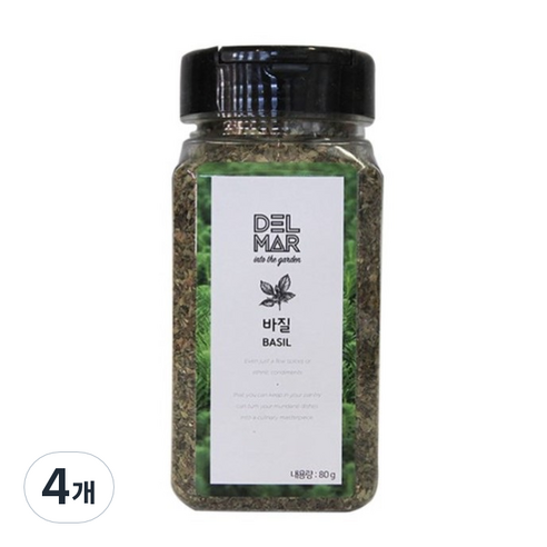 딜리셔스마켓 바질홀, 80g, 4개
